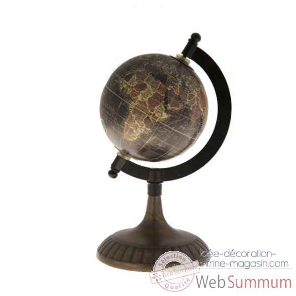 Globe terrestre Antic Line -SEB12177