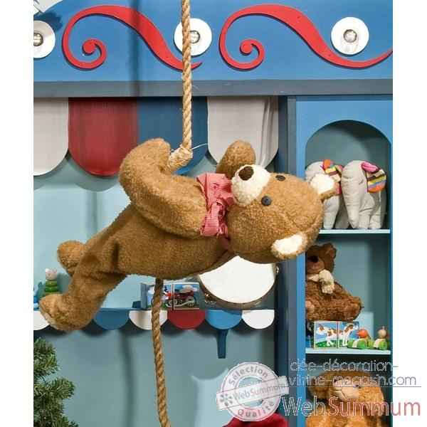 Automate - teddy bear suspendu Automate Decoration Noel 154