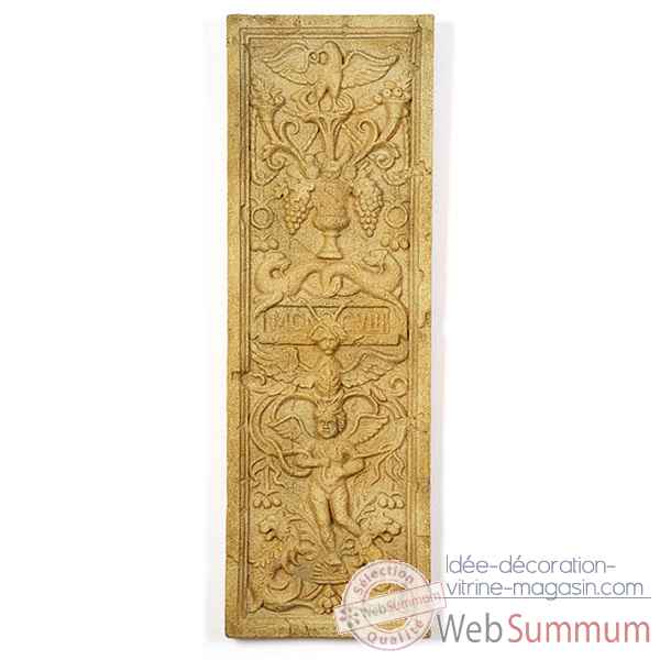 Decoration murale-Modele Angel Wall Decor, surface rouille-bs3089rst