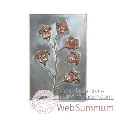 Decoration murale Poppy Wall Plaque, aluminium -bs2313alu