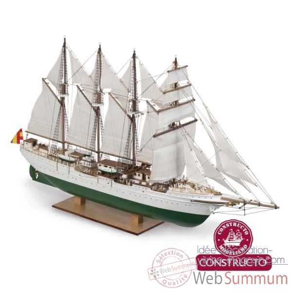 Maquette kit construction bateau j. s. elcano Constructo -80622