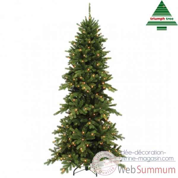 X-mas tree led emerald pine h600 d236 green 2072l tips 13793 Edelman -389744