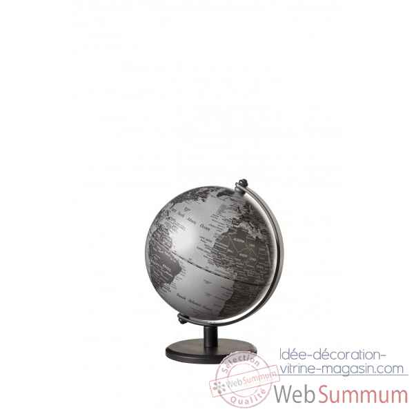 Mini globe gagarin argent mat emform -se-0904