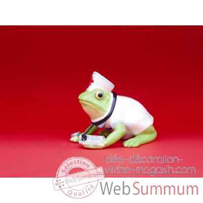 Figurine Grenouille - Fanciful Frogs - Nurse Ribbit - 11967
