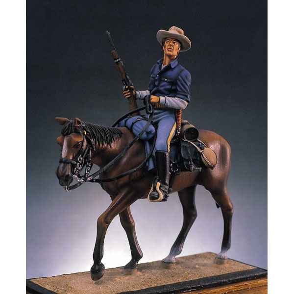Figurine - Cavalier armee E.-U. en 1880 - S4-S3