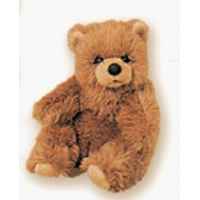 Peluche assise ours grizzly 30 cm Piutre -2108