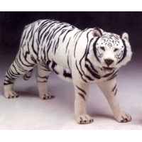 Peluche debout tigre de siberie 200 cm Piutre -2528