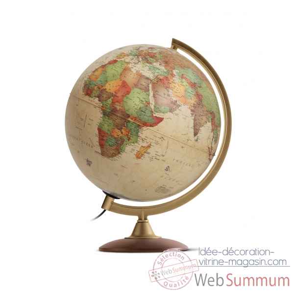 Globe lumineux colombo 25 antique 25 cm (diametre) Sicjeg
