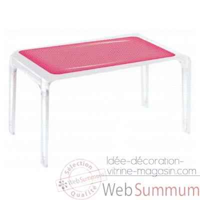 Table Design Baby Gloss Bleue Aitali
