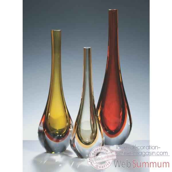Vase goutte en verre Formia -V11200W
