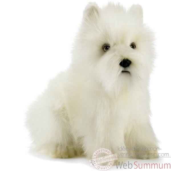 Peluche Westie - West Highland White Terrier - Animaux 4127