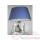 Petite Lampe Ovale Thonier Ls 90 Abat-jour Ovale Bleu Fonc-98