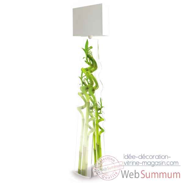 Lampe design bambou acrila -ldb