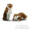 Video Anima - Peluche hamsters dresse et couche 16 cm -3738