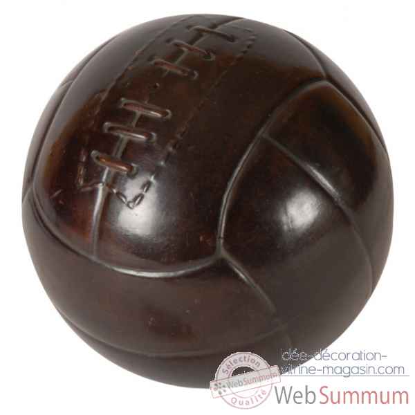 Ballon de foot en ceramique Antic Line -dec5410