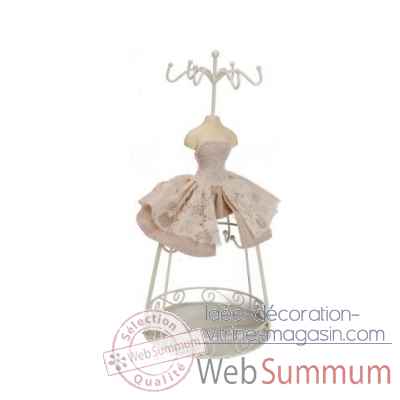Mannequin porte bijoux robe Antic Line -SEB11656