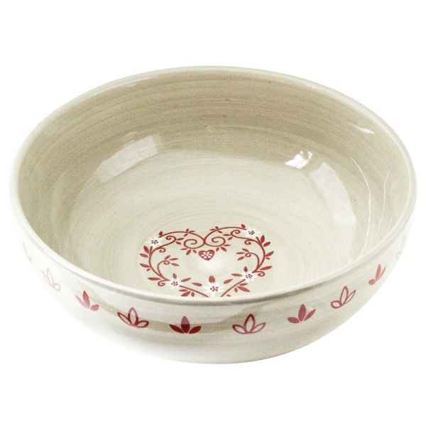 Saladier 26 cms \"collection campagne coeur\" Antic Line -SEB12572
