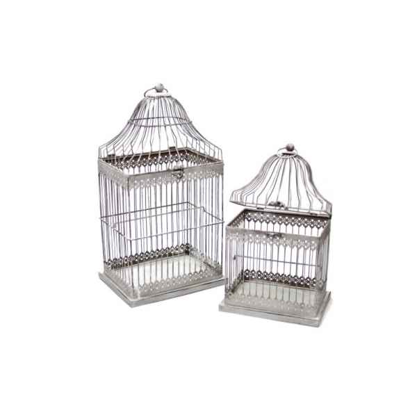 Set 2 cages a oiseaux Antic Line -SEB10470
