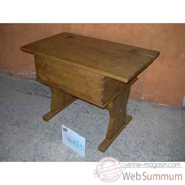 Table coffre Antic Line -MP06439