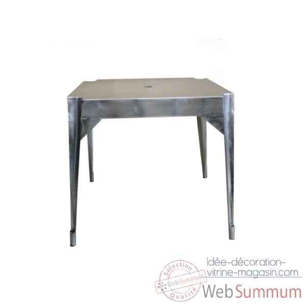 Table en fer \"multiple\'s\" acier hauteur 76 cms Antic Line -CD575