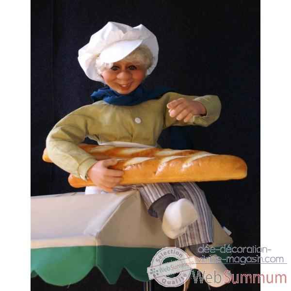 Automate - boulanger assis Automate Dcoration Nol 763
