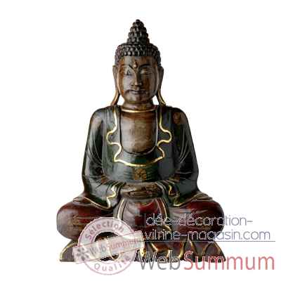 Bouddha il antique 50 cm Bali -BSchA50