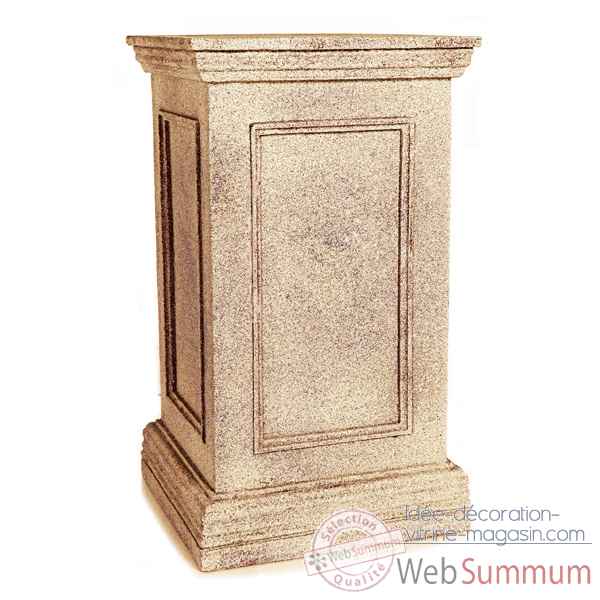 Piedestal et Colonne-Modèle Thames Pedestal, surface granite-bs1031gry