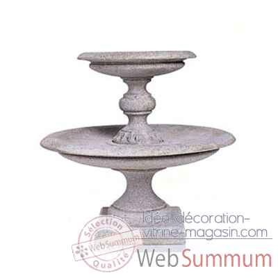 Fontaine-Modèle Turin Fountainhead, surface marbre vieilli-bs3313ww