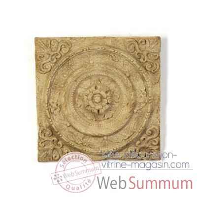 Decoration murale Rondelle Wall Plaque, granite -bs3166gry