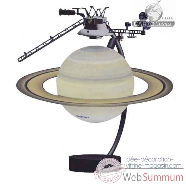 Globe 15 cm magntique flottant saturne Cartothque EGG -SLMF15SATU