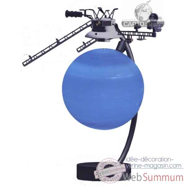 Globe 15 cm magntique flottant uranus Cartothque EGG -SLMF15URAN