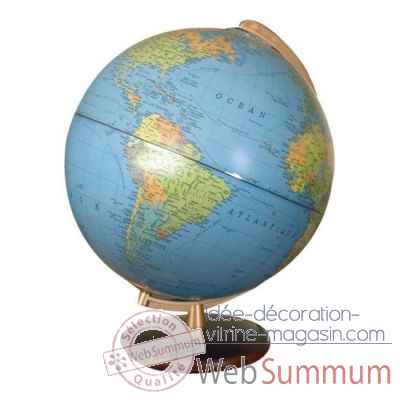 Globe 30 cm imperial plastique - noyer columbus -CO463052