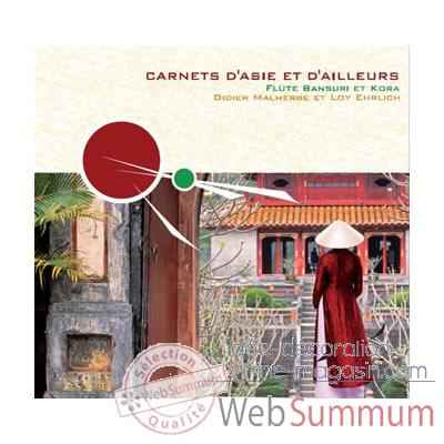 CD Carnets d'Asie et d'ailleurs - Flute Bansuri et Kora Vox Terrae -17109980