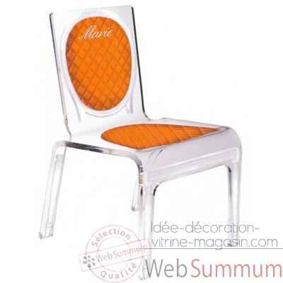 Chaise personnalisable Baby Chic Rose Aitali