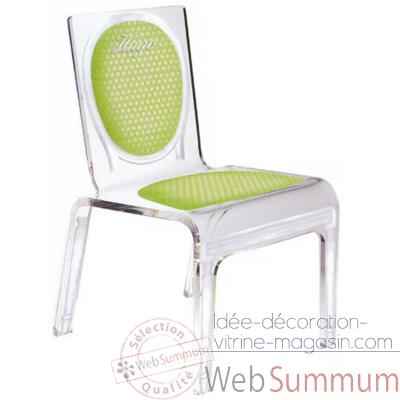 Chaise personnalisable Baby Polka Rose Aitali