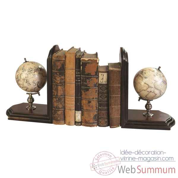 Globe Serre-Livres (paire) -GL009F