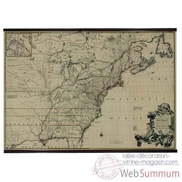 Plan Amerique du Nord 1755 -MC811