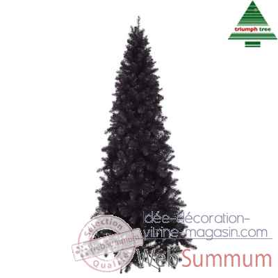Arbre d.noel baltimore spruce h185d84 brillant noir tips 645 -388056