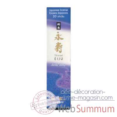 Encens Shinsei Eiju parfum herbes et bois balsamique - 98831