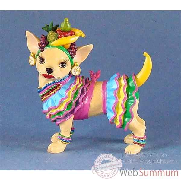 Figurine Chien Chihuahua Chi Chi Miranda 13387