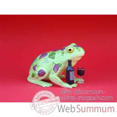 Figurine Grenouille - Fanciful Frogs - Wine Hoppy - 11935