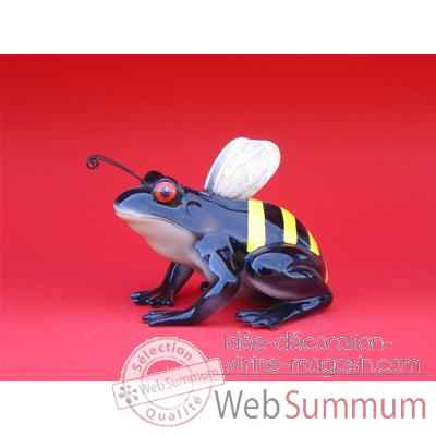 Figurine Grenouille - Fanciful Frogs - Bee hoppy - 6335
