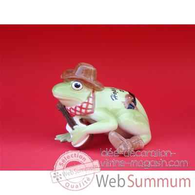 Figurine Grenouille - Fanciful Frogs - Hoppy Trails - 6338