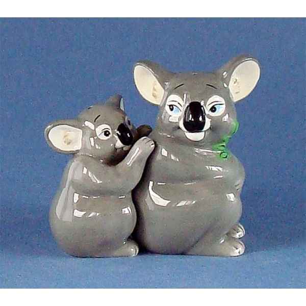 Figurine Koalas Poivre et Sel MW93931