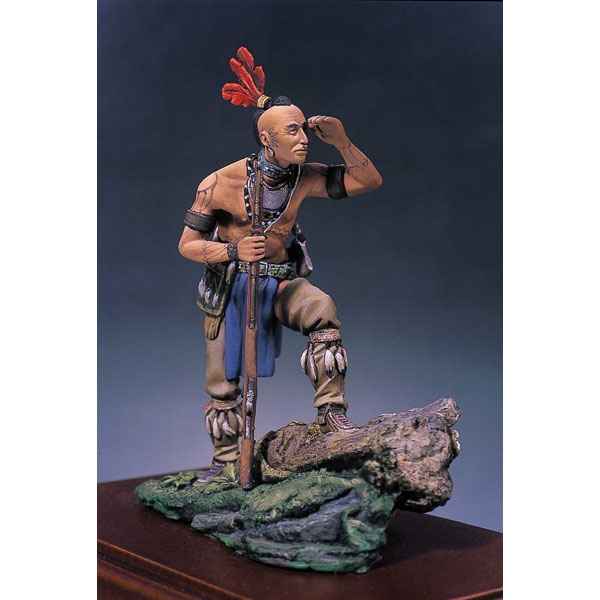 Figurine - Kit a peindre Guerrier Mohawk - S4-F17