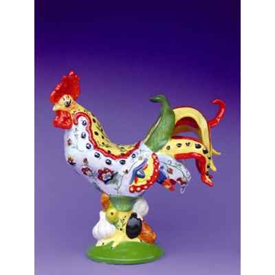 Figurine Coq - Poultry in Motion - Chicken Tuscany Poultry - PM16243