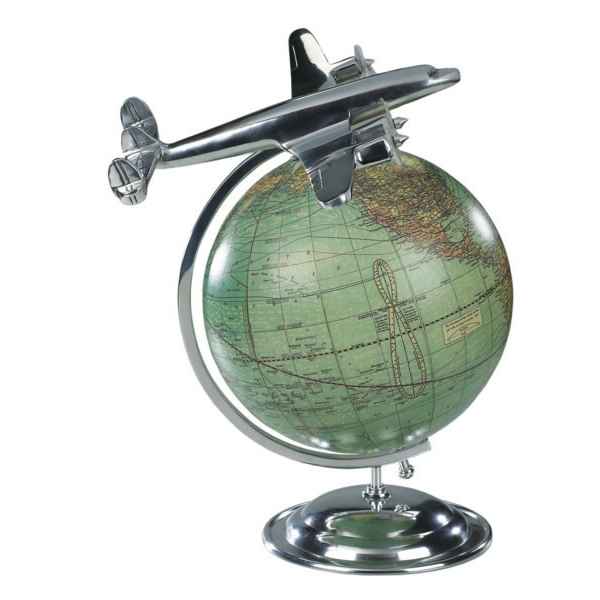 Globe Avion Au Sommet Du Monde -amfap108