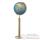 Globe gographique Colombus lumineux - modle Prestige  - sphre 40 cm, mridien mtal laiton-CO214079