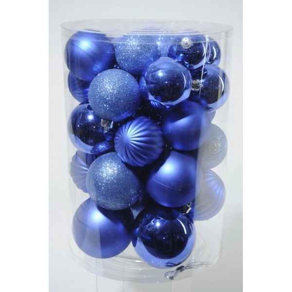 Boules pl mix bleu cobalt Kaemingk -23180