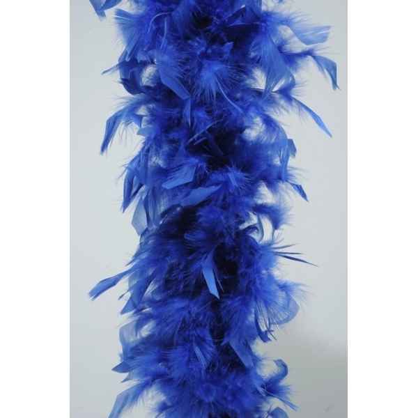 Guirlande de plumes 184cm bleu de cobalt Kaemingk -729231